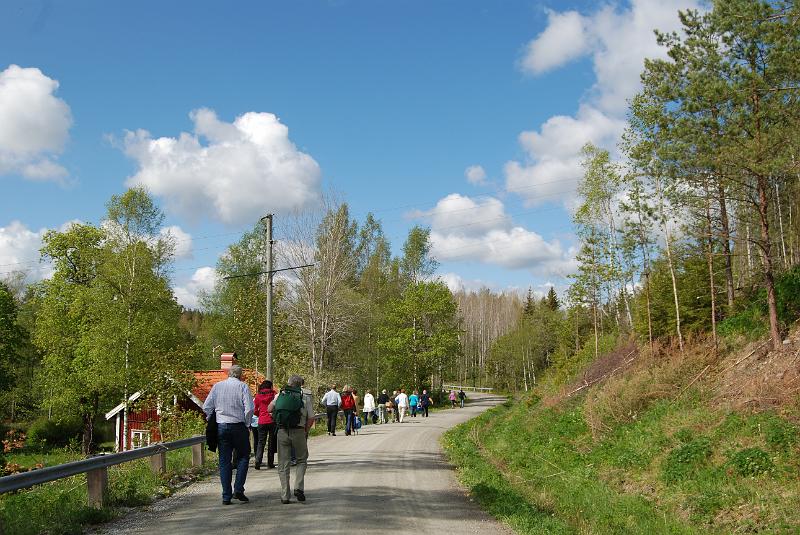 DSC_0023.JPG - Efter tur i Kvarnviken och Herrenäs stannade vi I Tegane på gränsen till Gällsbyn